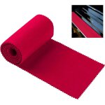 Housse anti - poussire de clavier de piano souple rouge, housse de protection anti - poussire 88 touches, ...