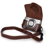 Housse pour appareil photo pour canon powershot sx720 hs sx730 et sx740 hs etui de protection en cuir ...