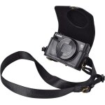 Housse pour appareil photo canon powershot sx720 hs sx730 et sx740 hs - etui de protection en cuir pu ...