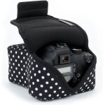 Housse pour appareil photo reflex numérique avec protection en néoprène, boucle de ceinture holster compatible ... Housse pour appareil photo reflex numérique avec protection en néoprène, boucle de ceinture holster compatible ...