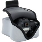 Housse pour appareil photo reflex numérique avec protection en néoprène, boucle de ceinture holster compatible ... Housse pour appareil photo reflex numérique avec protection en néoprène, boucle de ceinture holster compatible ...