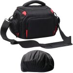 Housse appareil photo, sac � bandouli�re, convient aux appareils photo reflex num�riques � leurs accessoires, ...