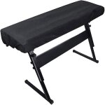 Housse de clavier de piano, housse de poussire de piano avec fermoir de verrouillage a cordon de serrage, ...