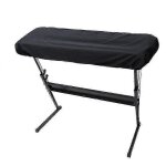 Housse de clavier de piano, housse de protection numrique en velours extensible de qualit suprieure ...