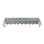 Housse d�corative pour orgue electronique, 3 couleurs, anti - poussi�re, facile a nettoyer, avec broderie, ...