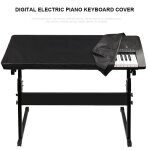 Housse etanche pour clavier de piano electronique, 61 / 88 touches, etanche a l'eau, anti - poussi�re, ...