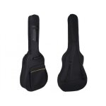 Housse etui matelassé de guitare guitares acoustiques et classiques 4 / 4 noir Housse etui matelassé de guitare guitares acoustiques et classiques 4 / 4 noir