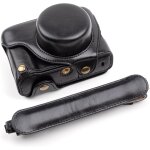 Housse fuji x100vi, style r�tro etui de protection en cuir pu pour appareil photo fujifilm fuji x100vi ...