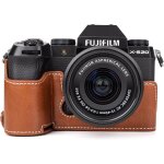 Housse fuji xs20 / x - s20, etui pour appareil photo fujifilm fuji xs20 / x - s20, style r�tro en cuir ...