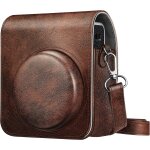 Housse pour fujifilm instax mini 40 appareil photo instantan�, sac de cam�ra en cuir voyage etui cam�ra ...