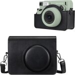Housse pour fujifilm instax wide 400 appareil photo instantan�, sac de cam�ra en similicuir voyage cam�ra ...