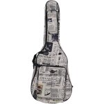 Housse pour guitare de 104, 1 cm, tissu oxford 600d résistant a l'eau, style journal, sangles rembourrées, ... Housse pour guitare de 104, 1 cm, tissu oxford 600d résistant a l'eau, style journal, sangles rembourrées, ...