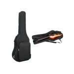 Housse pour guitare acoustique 40 / 41 pouces avec bretelles réglables et poche de rangement Housse pour guitare acoustique 40 / 41 pouces avec bretelles réglables et poche de rangement