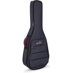 Housse pour guitare pleine taille crsg107c, rembourrage 10 mm, style sac a dos, gris fonc (crsg107cgr) ...