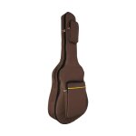Housse de guitare rsistante a l'usure avec poigne, portable et lgre, couleur caf