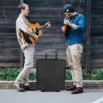 Housse de haut - parleur portable, sac anti - poussi�re, �tanche � l'humidit�, accessoires de poche lat�rale ...