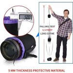 Housse en n�opr�ne pour objectif d'appareil photo reflex num�rique canon, nikon, sony : s, m, l, xl - ...