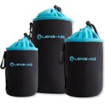 Housse pour objectifs d`appareil photo en n�opr�ne avec doublure en polaire : etui, poche pour prot�ger ...