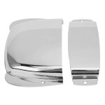 Housse de protection de chevalet en alliage de zinc pour guitare basse electrique pbsilver