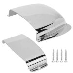 Housse de protection de chevalet en alliage de zinc pour guitare basse electrique pbsilver