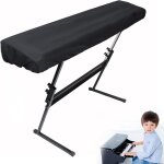 Housse de protection de clavier de piano avec fermeture a cordon, couvercle anti - poussire de piano ...
