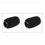 Housse de protection en �ponge pour microphone de conf�rence shure mx412d / c418d / c ds (2 pi�ces)