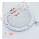 Housse de protection pour haut - parleur, grille blanche, maille, pour haut - parleur de plafond, de ...