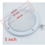 Housse de protection pour haut - parleur, grille blanche, maille, pour haut - parleur de plafond, de ...