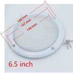 Housse de protection pour haut - parleur, grille blanche, maille, pour haut - parleur de plafond, de ...