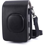 Housse de protection compatible avec instax mini liplay, pochette appareil photo sacoche rangement cuir ...