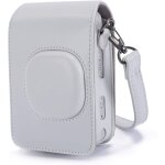 Housse de protection compatible avec instax mini liplay, pochette appareil photo sacoche rangement cuir ...