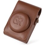 Housse de protection pour ricoh gr / gr ii / gr iii / gr iiix appareil photo, etui en cuir pu pour ricoh ...