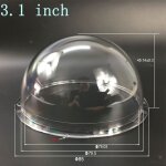 Housse de remplacement en acrylique pour vidéosurveillance intérieure / extérieure 3. 1 pouces couvercle ... Housse de remplacement en acrylique pour vidéosurveillance intérieure / extérieure 3. 1 pouces couvercle ...