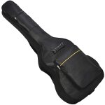 Housse sac etui de guitare classique concert acoustique nylon sangles 4 / 4 noir Housse sac etui de guitare classique concert acoustique nylon sangles 4 / 4 noir