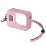 Housse en silicone et accessoires pour gopro hero 8 black - rose