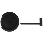 Housse de soundhole pour guitare acoustique - noir avec clés a tige en treillis pour guitares taylor ... Housse de soundhole pour guitare acoustique - noir avec clés a tige en treillis pour guitares taylor ...