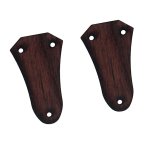 Housse de tige de guitare en bois de rose, accessoire pour instrument de musique, bricolage, 2 pièces ... Housse de tige de guitare en bois de rose, accessoire pour instrument de musique, bricolage, 2 pièces ...
