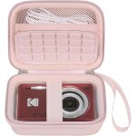 Housse de transport pour appareil photo numrique kodak pixpro fz55 / fz53 / fz45 / fz43 16mp, z - rose. ...
