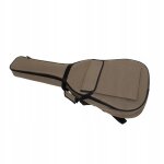 Housse de transport pour guitare acoustique, grande poche avant, bretelles réglables, couleur café Housse de transport pour guitare acoustique, grande poche avant, bretelles réglables, couleur café