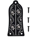 Housse de truss rod de guitare gr34 truss rod shape case pour guitare electrique les paul epiphone (noir) ...