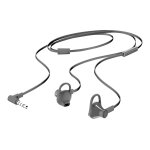 Hp 150 - micro - casque - embout auriculaire - filaire - noir - pour victus by hp laptop 15, 16; pavilion ...