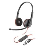 Hp poly blackwire 3220 - blackwire 3200 series - micro - casque - sur - oreille - filaire - usb - c - ...