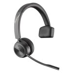 Hp poly savi 7210 office - savi 7200 series - micro - casque - sur - oreille - dect - sans fil - noir ...