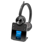 Hp poly savi 7420 office - savi 7400 series - micro - casque - sur - oreille - dect / bluetooth - sans ...