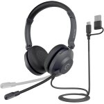 Hp21 casque filaire avec micro anti - bruit, bouton de muet, contrôle du volume, pour pc / ordinateur ... Hp21 casque filaire avec micro anti - bruit, bouton de muet, contrôle du volume, pour pc / ordinateur ...