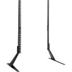 Hp49l support tv pour ecran 23 - 75  hauteur rglable sur 2 niveaux pied tv avec protection en mousse ...