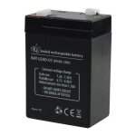 Hq - batterie - acide de plomb - 4 ah - noir