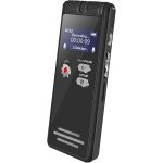 Huee - enregistreur num�rique a commande vocale 16 go - enregistreur audio hd 3072 kbps avec microphone, ...