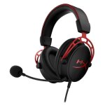 Hyperx cloud alpha - casque pro gaming filaire - jack 3, 5mm - noir, rouge