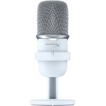 Hyperx solocast - microphone - usb - blanc - pour victus by hp laptop 15, 16; laptop 14, 15, 17; pavilion ...